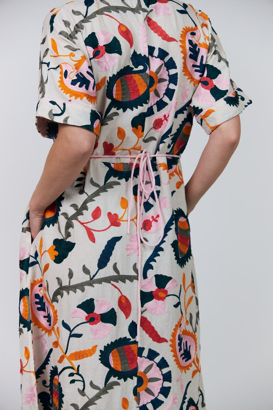 JamieLL Maxi Dress 3/4 70 Multi - 26445-3006