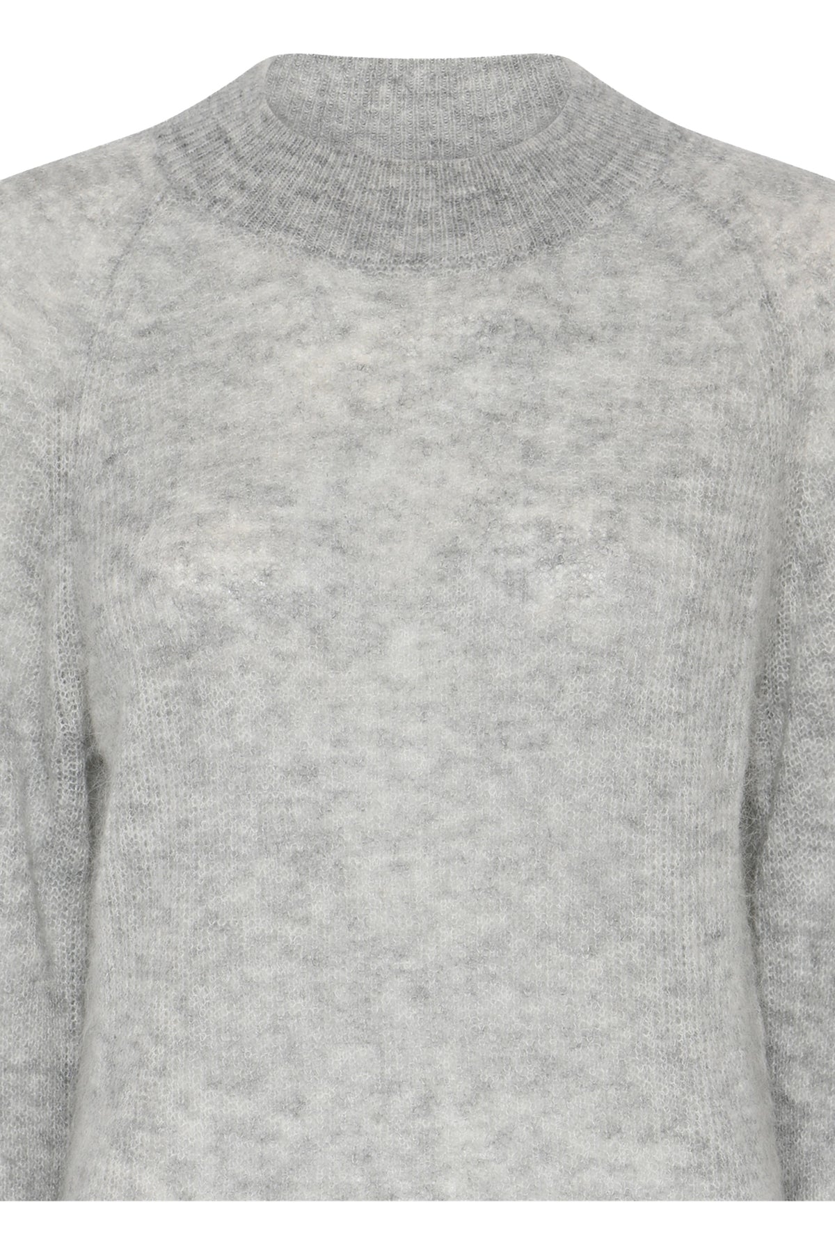Fluffybbama Knit Light Grey Melange - BBW4845