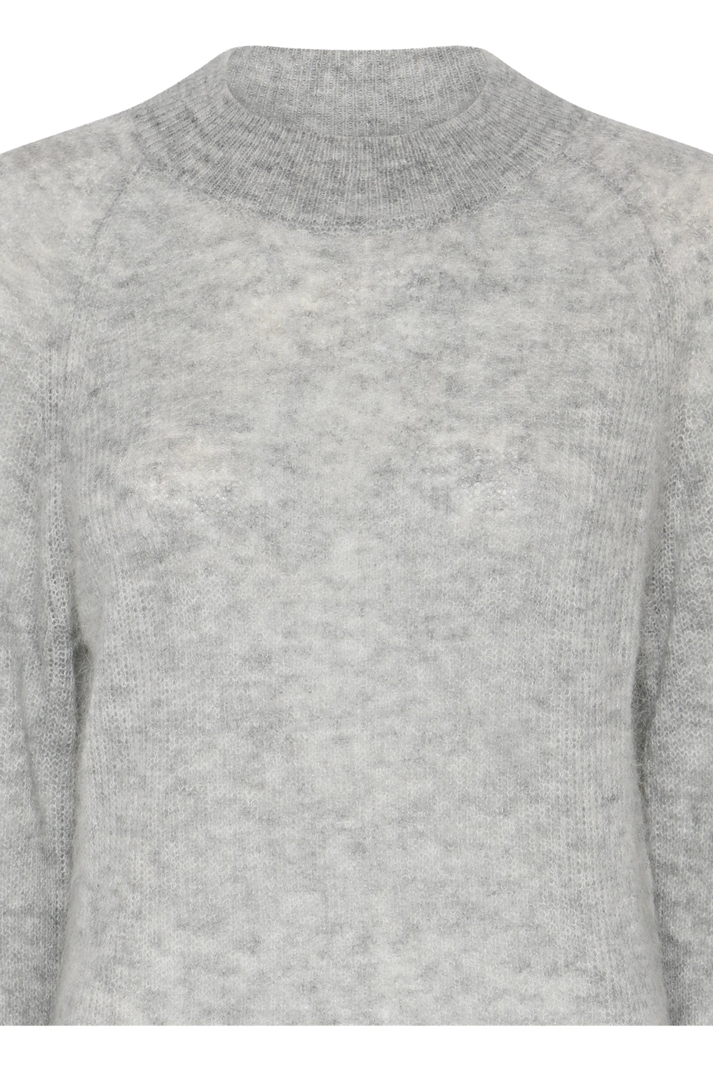 Fluffybbama Knit Light Grey Melange - BBW4845