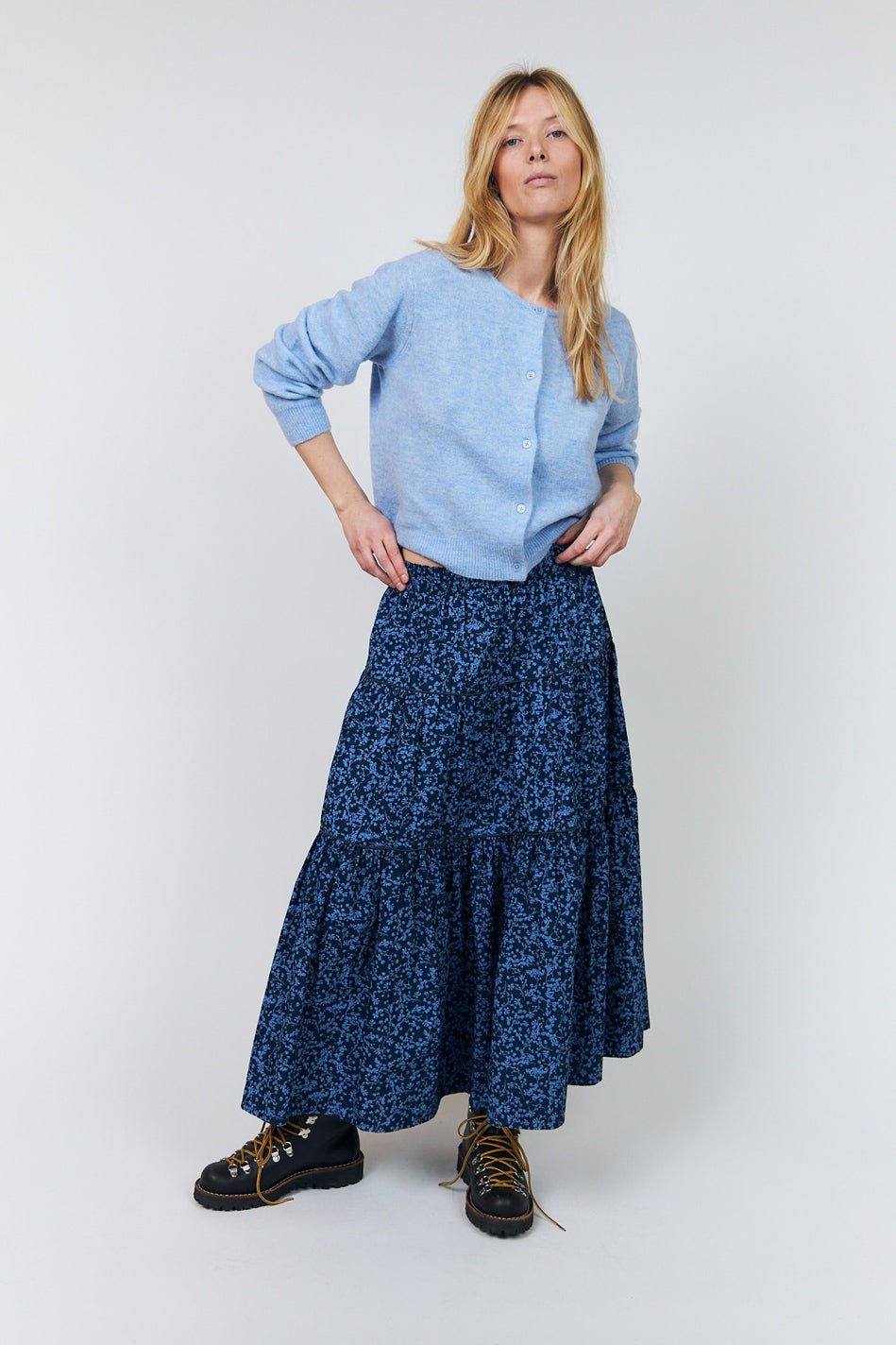 SunsetLL Maxi Skirt 23 Dark Blue - 26492-2034