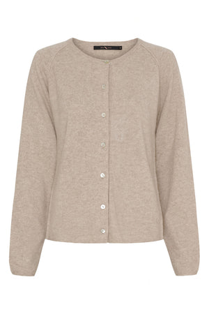 cashmere cardigan Cream Melange - 50067