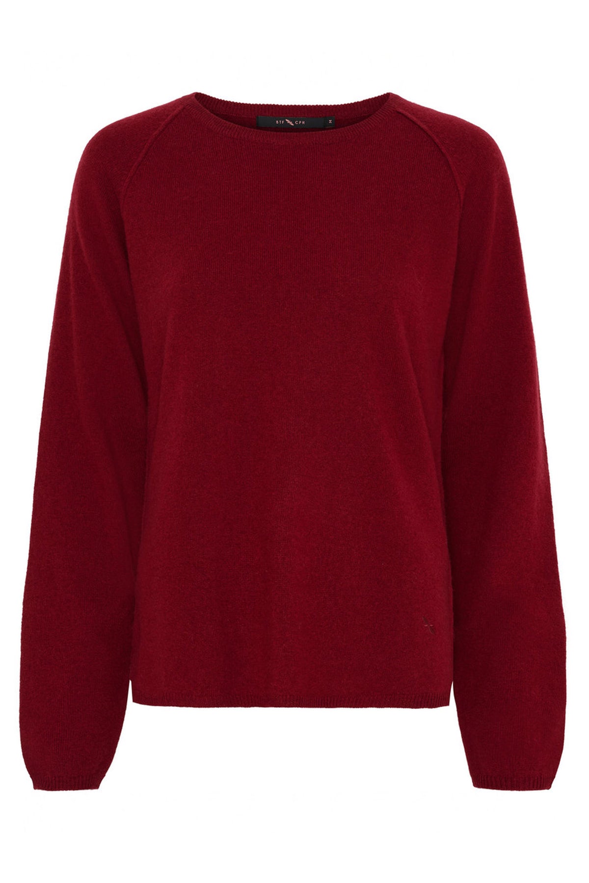 cashmere pullover CHERRY - 50068
