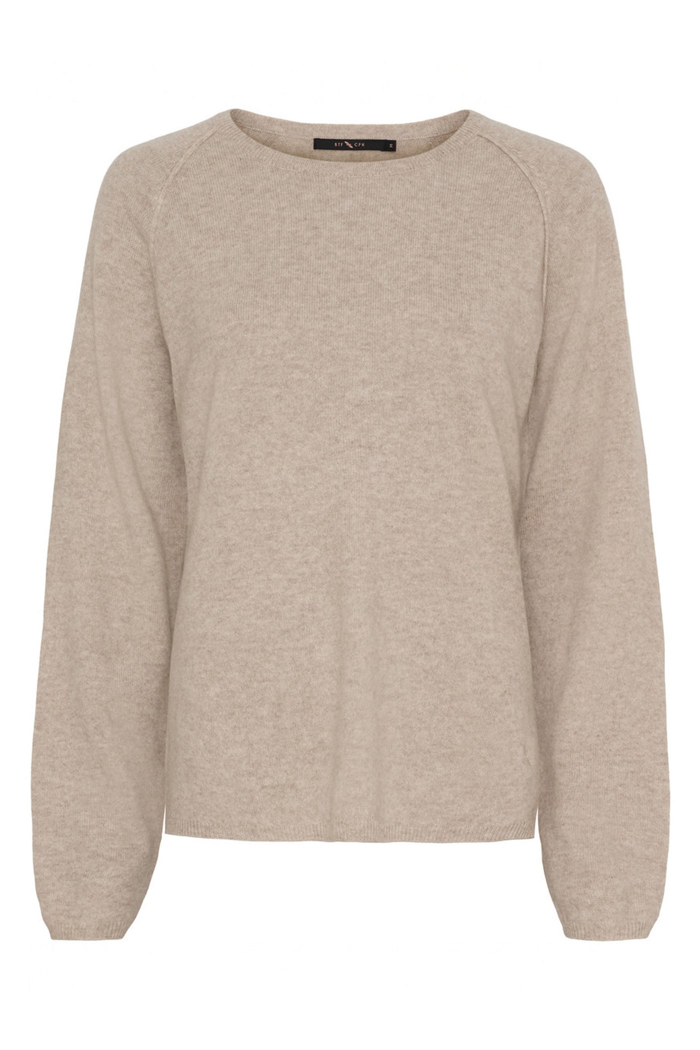 cashmere pullover Cream Melange - 50068