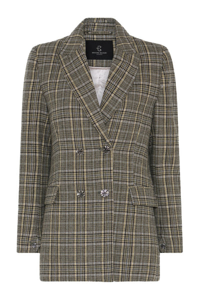 DaisieBBLindi blazer Green Check - BBW5171 Thumbnail
