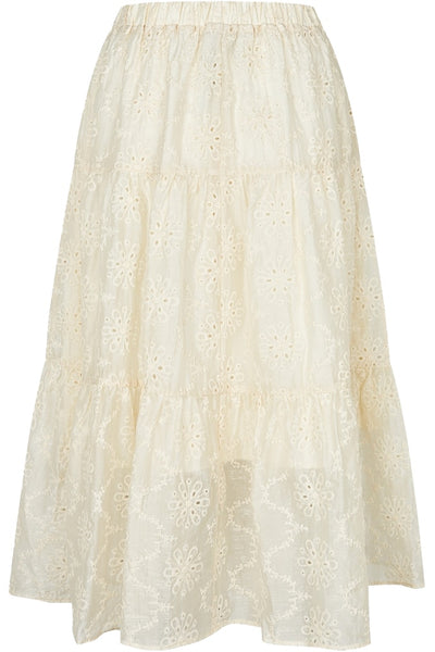 MorningLL Midi Skirt 02 Creme - 26168-2032 Thumbnail