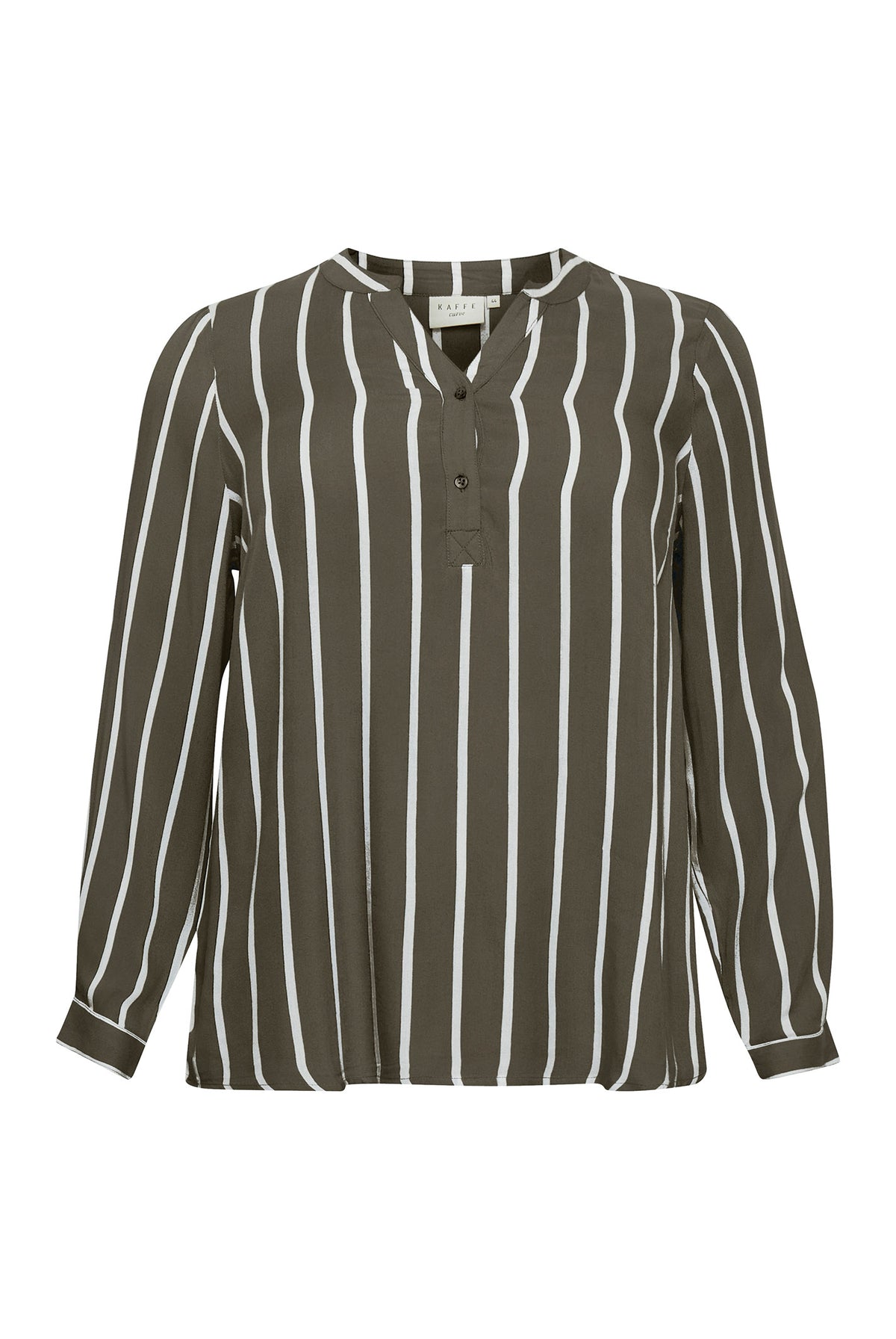 KCsida Blouse Grape Leaf/Chalk stripe - 1002 - 10580350