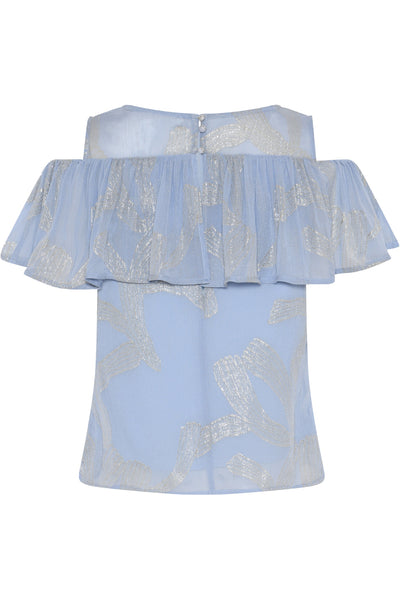 AmmandraBBZinasa blouse Eventide Blue - BBW4976 Thumbnail