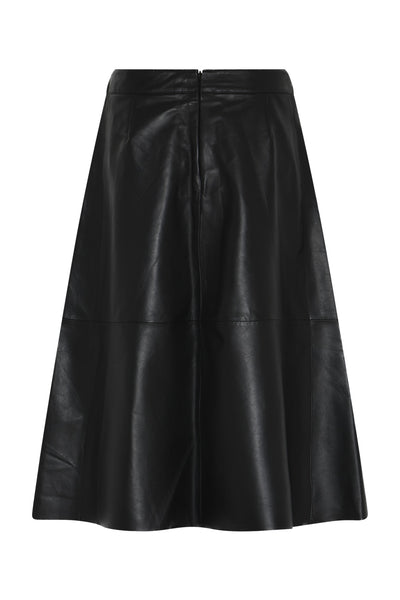 SoftiBBIreni leather skirt Black - BBW5202 Thumbnail