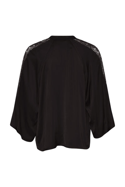 WeckiaBBWicki blouse Dark brown - BBW5093 Thumbnail