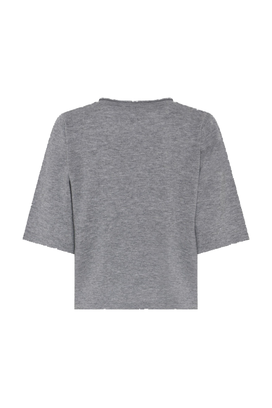 ChalinaBBAndra knit Mid grey mel - BBW4837