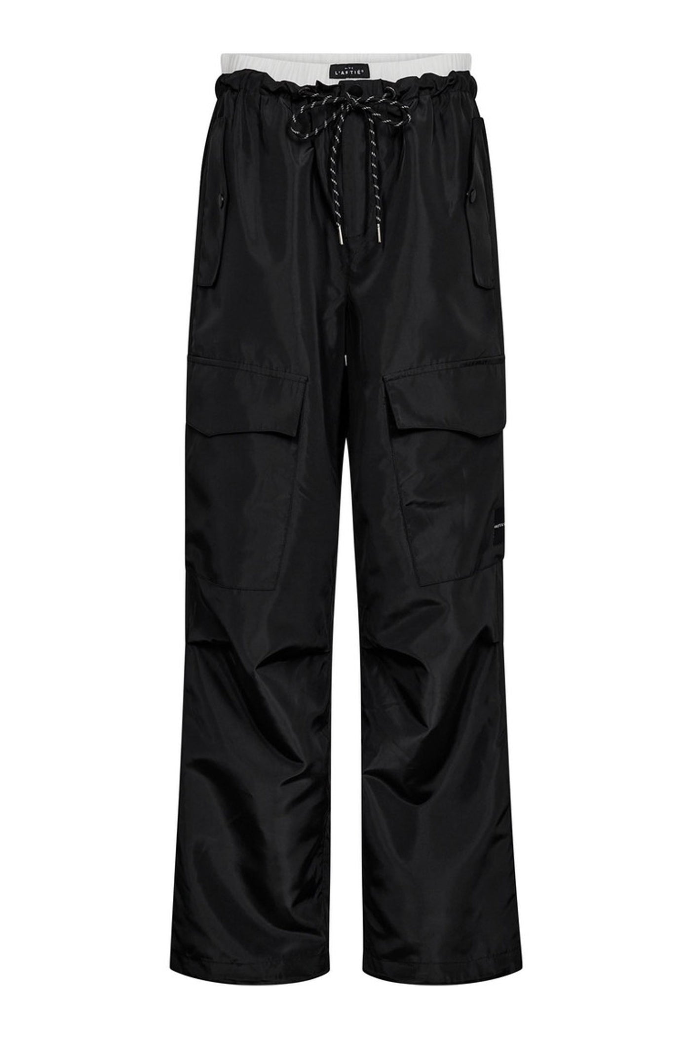 Cargo Pull On Tall Trouser Black - HL10349