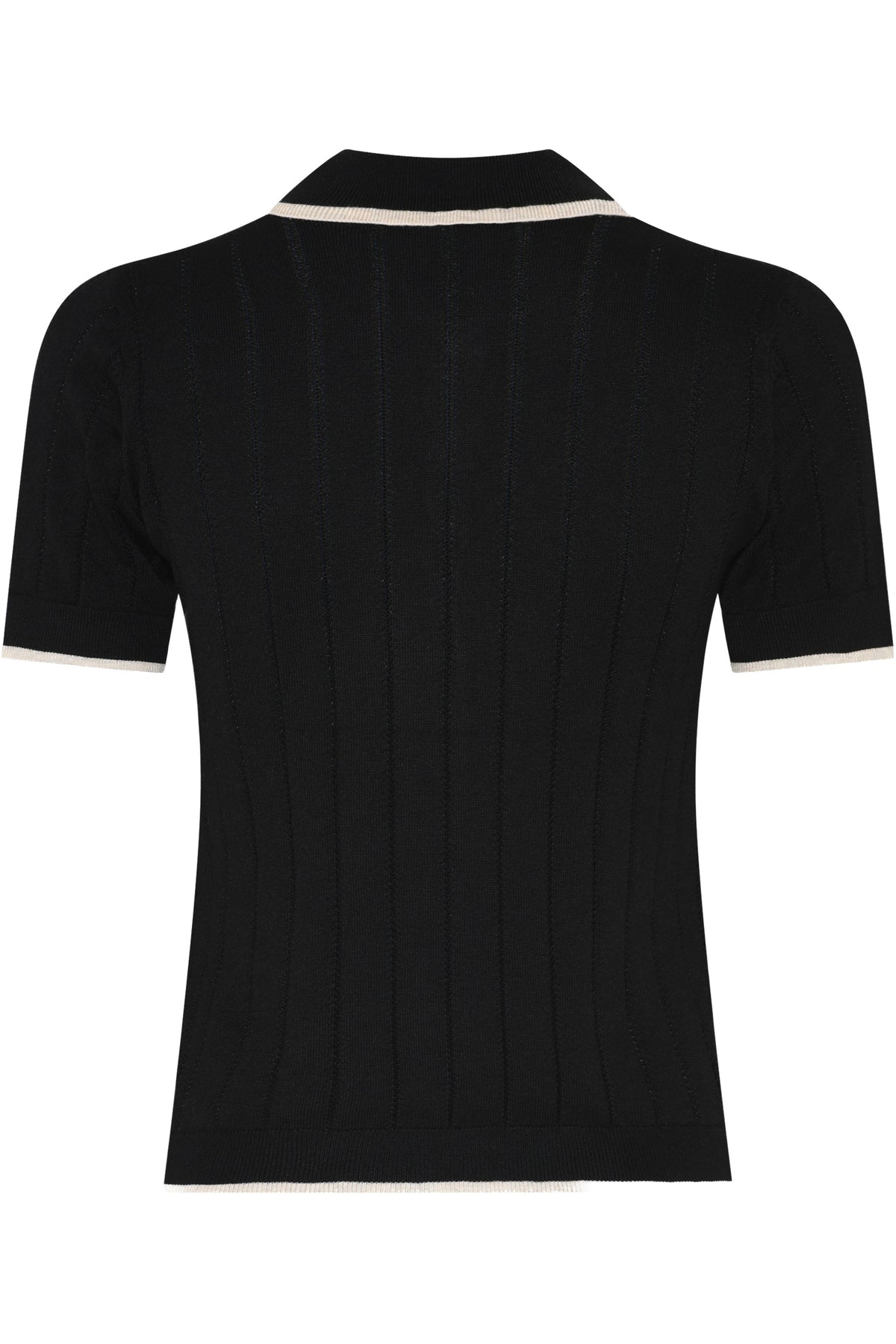 Anemonebbvalnenzia Knit Polo Black - BBW5020