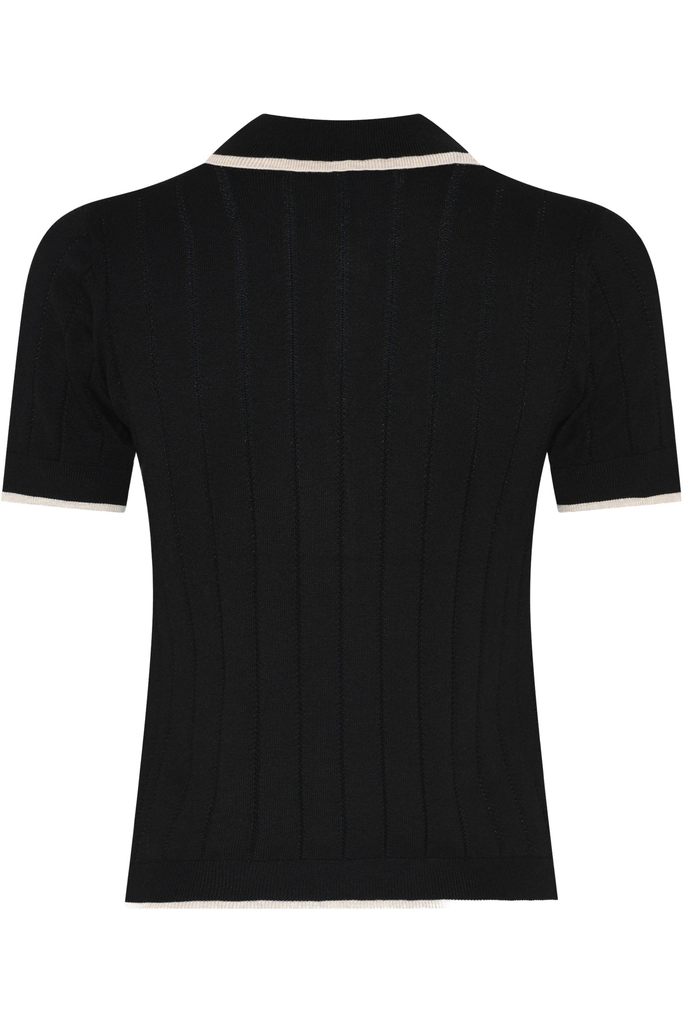 Anemonebbvalnenzia Knit Polo Black - BBW5020