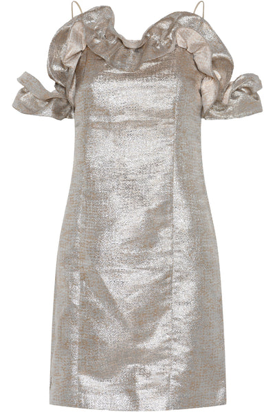 WallichiaBBMartha dress Gold/Silver - BBW4995 Thumbnail