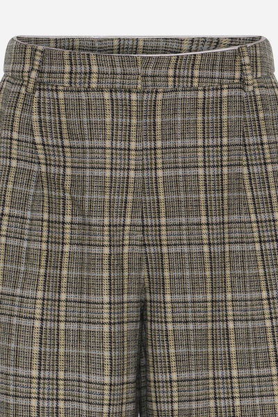 DaisieBBVica shorts Green Check - BBW5170 Thumbnail