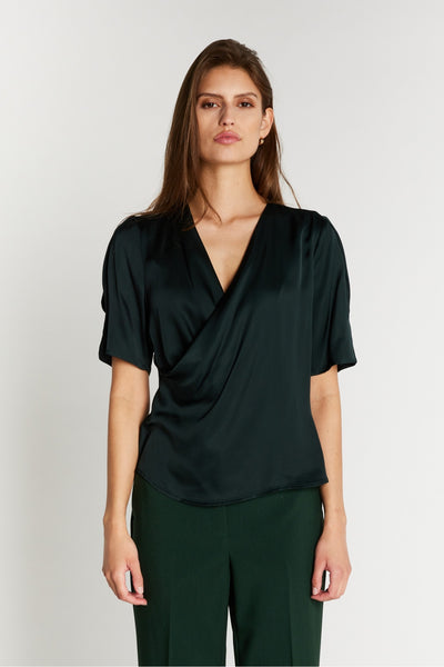 WeckiaBBNeemas blouse Dark green - BBW5103 Thumbnail