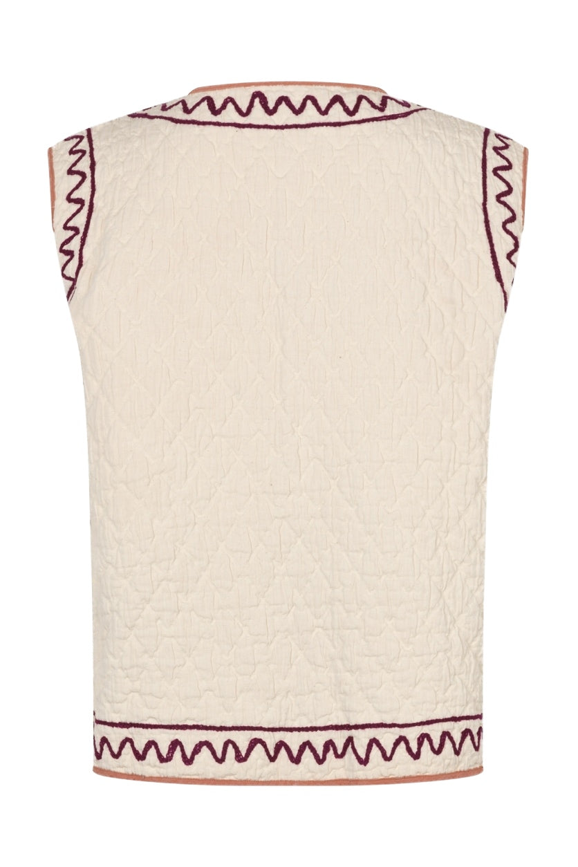 HoneyLL Vest SL 02 Creme - 26438-1028