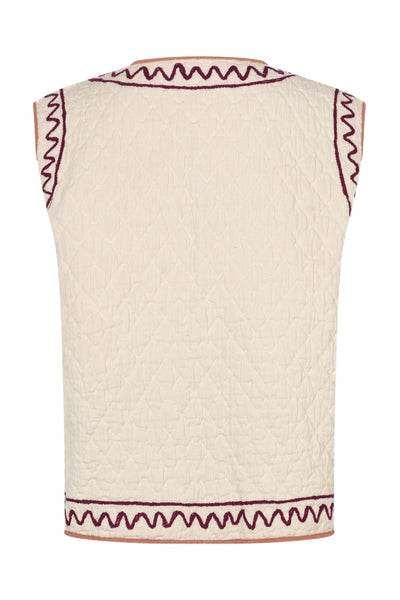 HoneyLL Vest SL 02 Creme - 26438-1028 Thumbnail