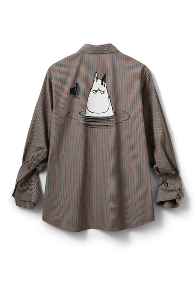 Abbysw Moomin Shirt Brown Striped - S263100 Thumbnail