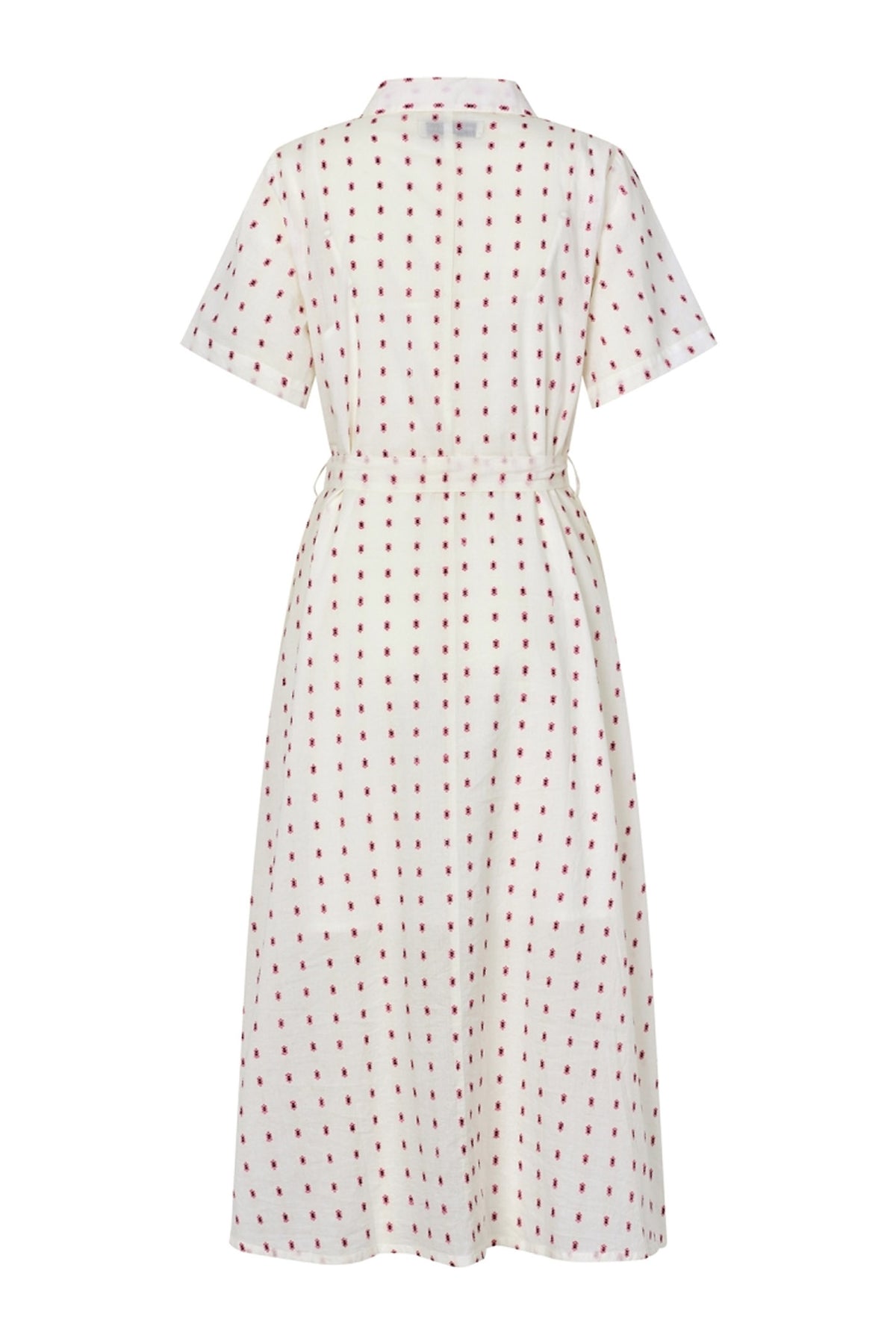 Blakell Midi Dress Ss Creme - 26218-3002