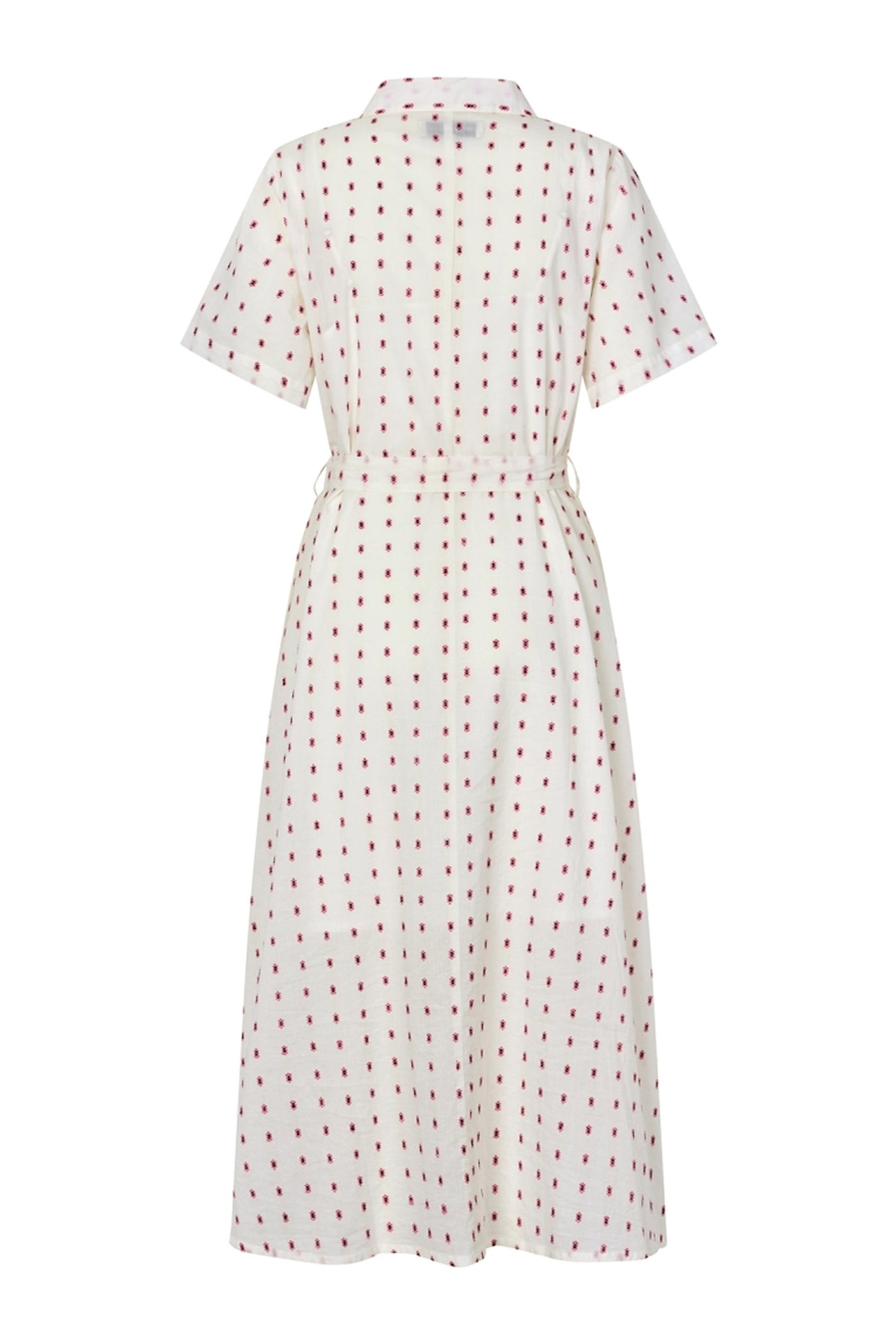 Blakell Midi Dress Ss Creme - 26218-3002