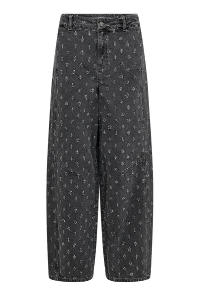 DerriCC Dot Jeans 65003-Mid Grey - 500151 Thumbnail