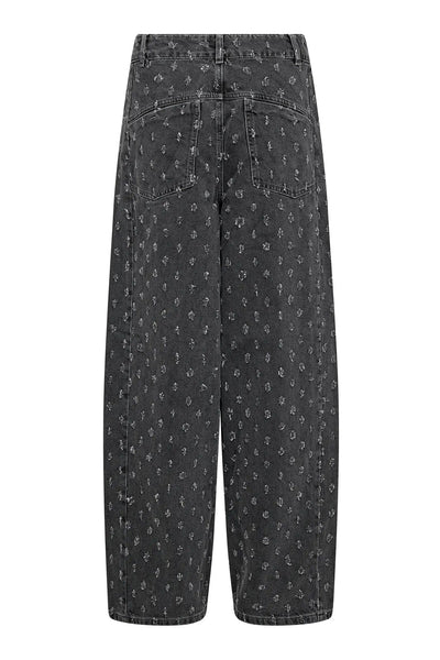 DerriCC Dot Jeans 65003-Mid Grey - 500151 Thumbnail