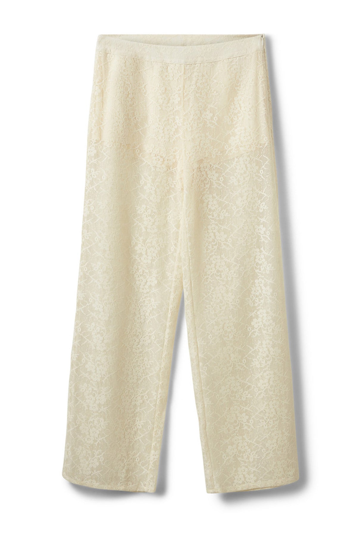 IVYSW CROCHET LACE TROUSERS 0159 Cream White - S262256