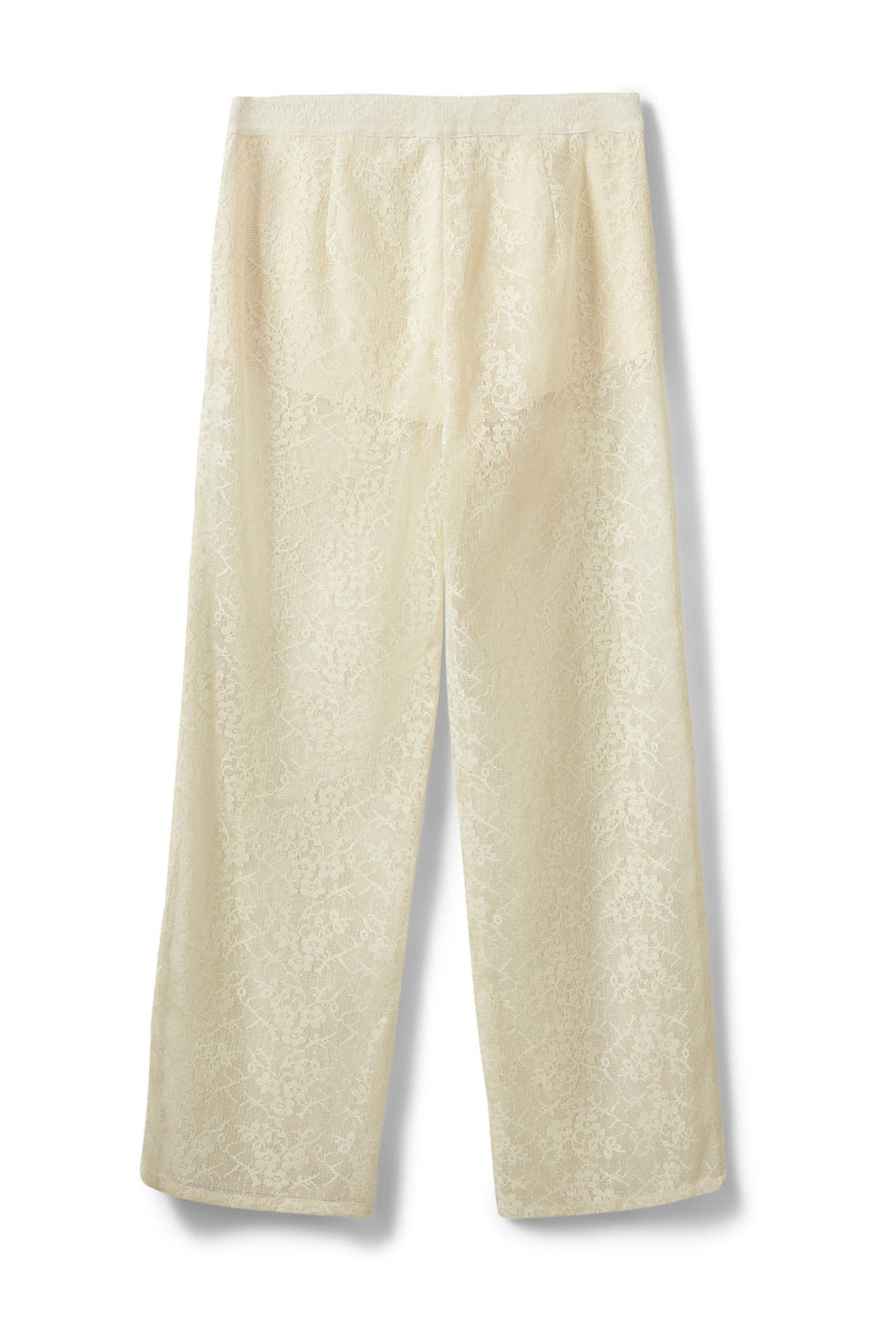 IVYSW CROCHET LACE TROUSERS 0159 Cream White - S262256