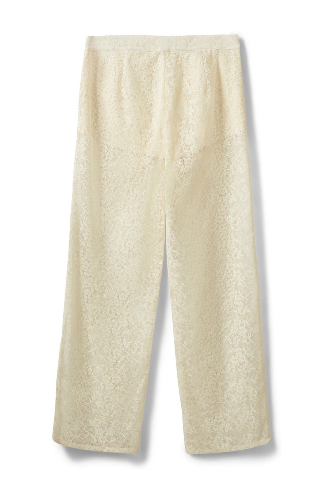 IVYSW CROCHET LACE TROUSERS 0159 Cream White - S262256