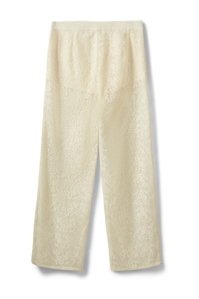 IVYSW CROCHET LACE TROUSERS 0159 Cream White - S262256 Thumbnail