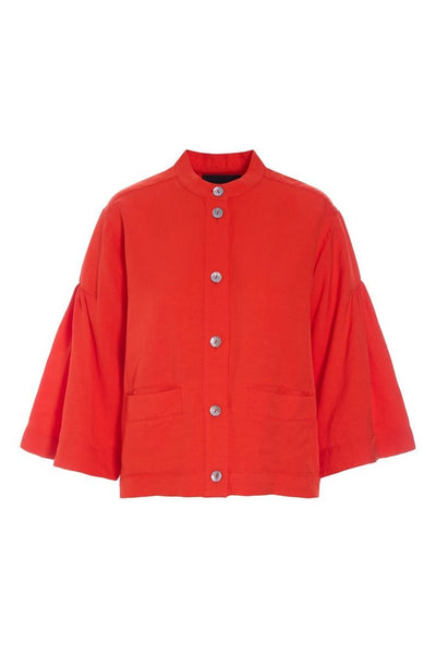 Kumamoto kort jakke Fiery Red - 262-2421-5672 Thumbnail