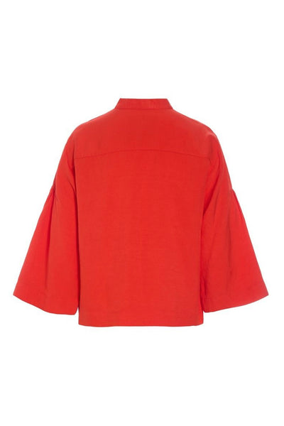 Kumamoto kort jakke Fiery Red - 262-2421-5672 Thumbnail