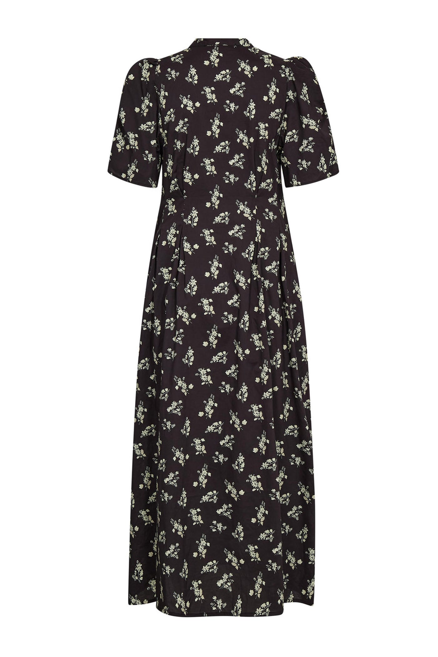 OliviaCC Flower Pleat Dress 96-Black - 46034