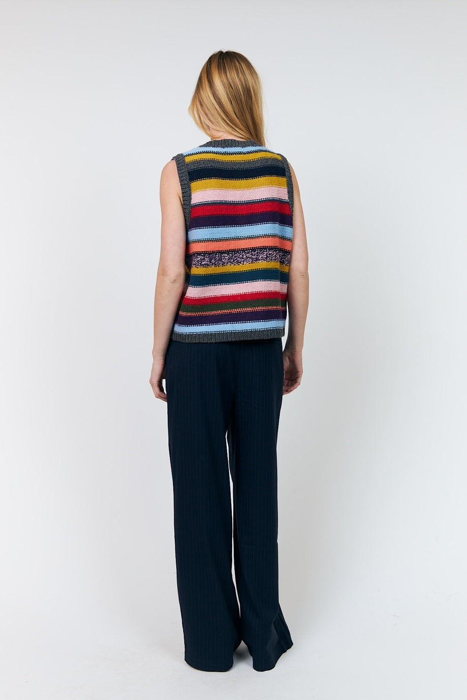 Caitll Knit Vest Sl MULTI - 26434-5022