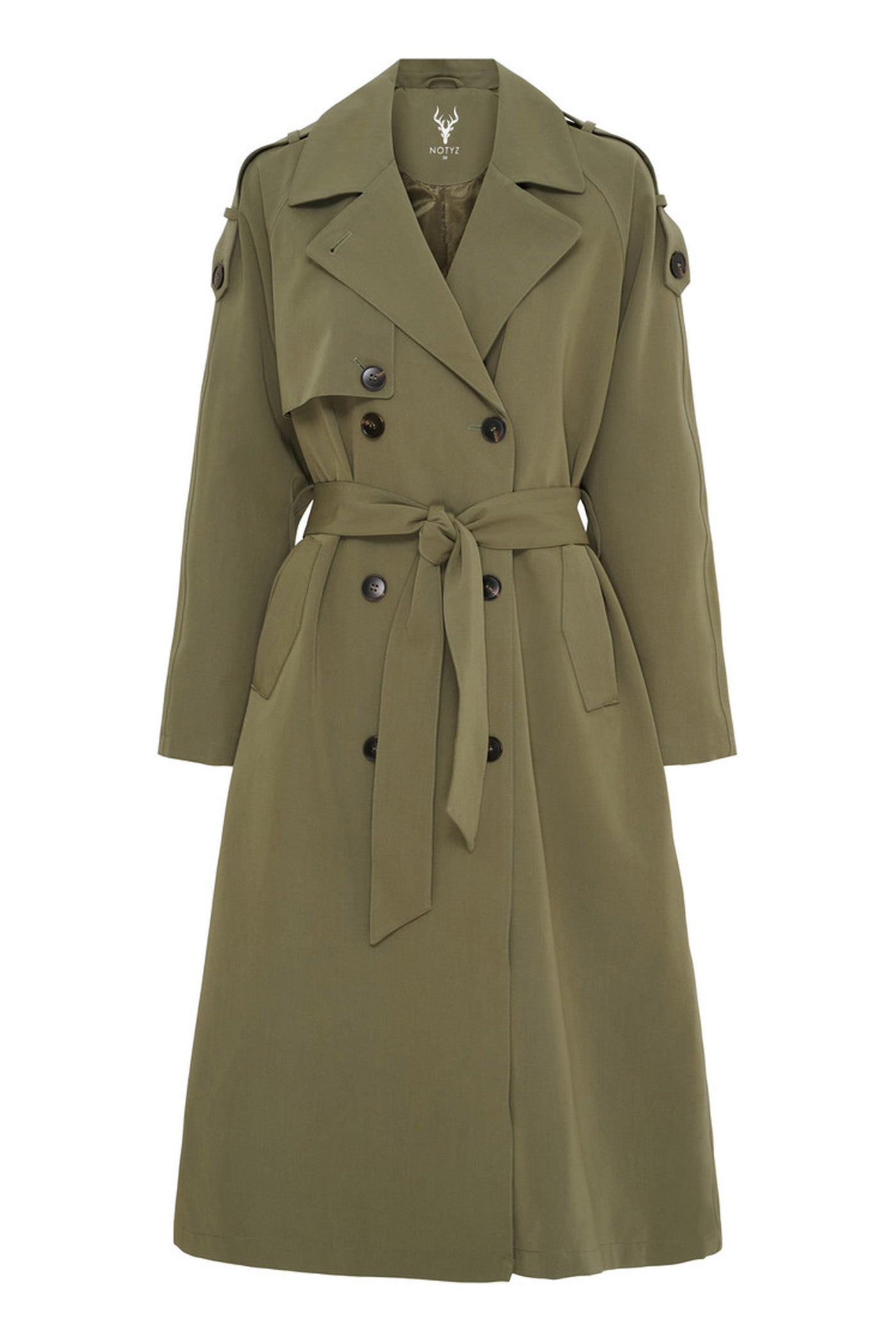 Rain Trenchcoat Dusty Olive - 40495
