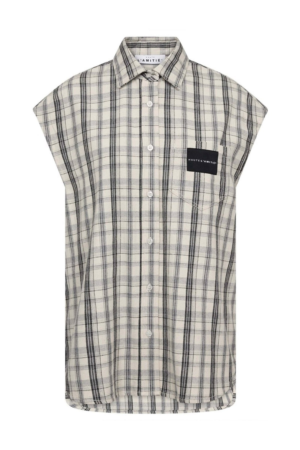 Rixton NS Check Shirt Off-White - HL10732