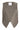 VeyaCC Check Wrap Vest 20002-Brown - 500142