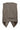 VeyaCC Check Wrap Vest 20002-Brown - 500142