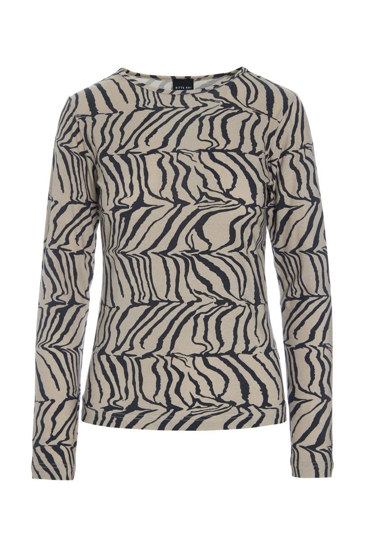 Yakumi bluse SHELL STRIPES - 266-4072-4174