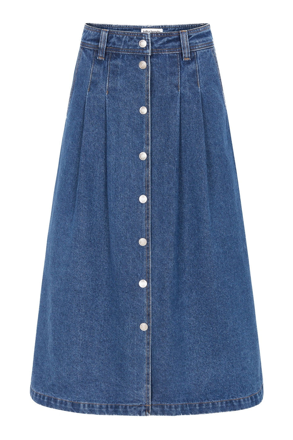 LennonLL Midi Skirt 23 Dark Blue - 26405-2002