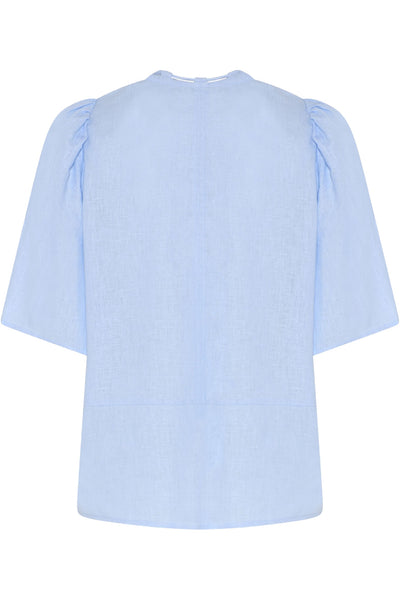 LinvisBBVineva blouse Eventide Blue - BBW4985 Thumbnail