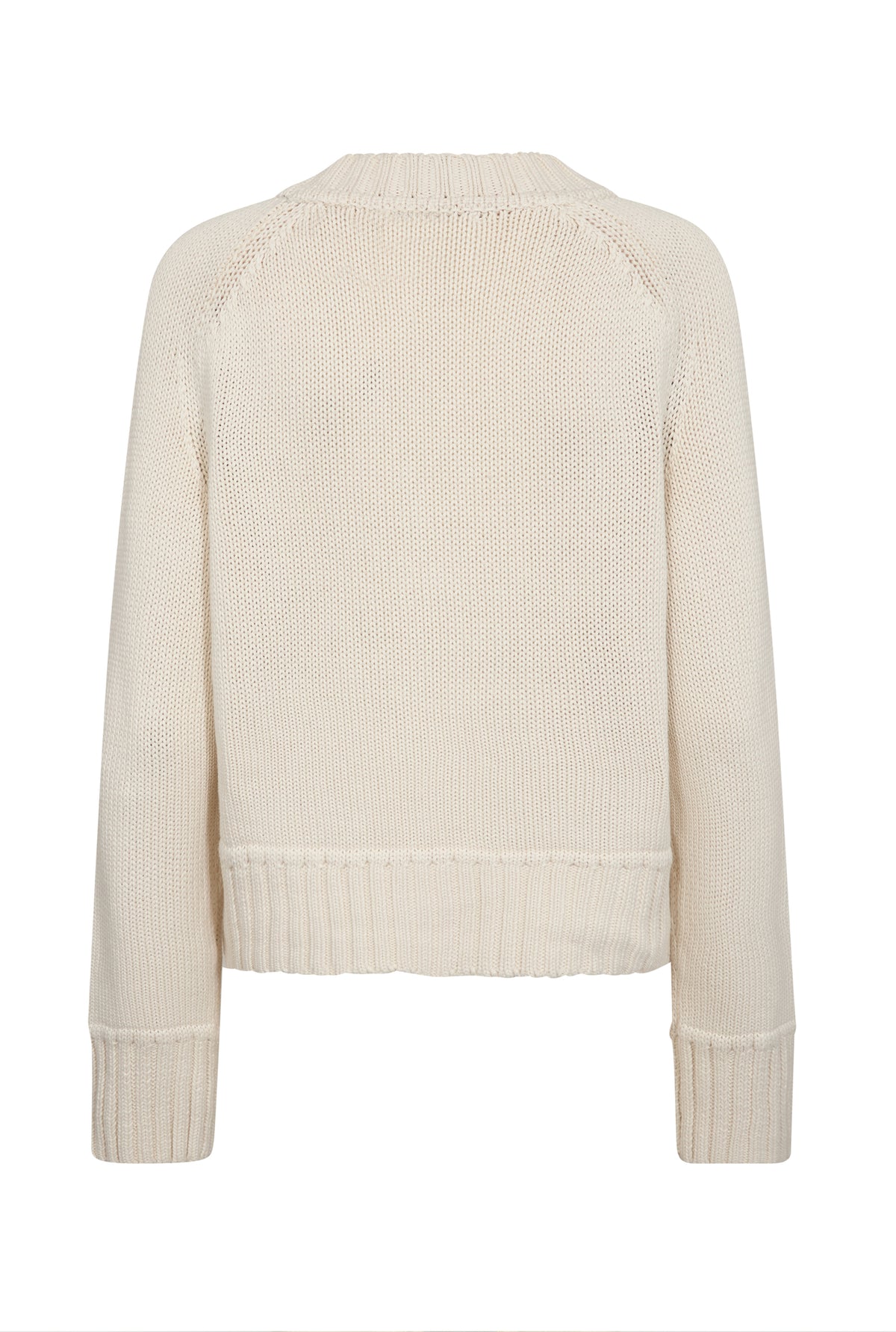 MMRola Bine V-Neck Knit Cardig ECRU - 176690