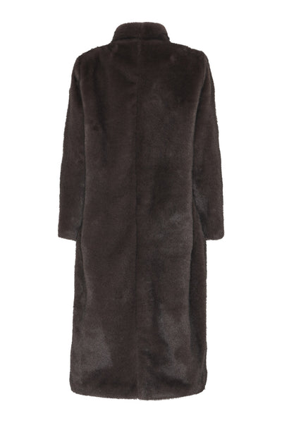 BalakaBBMeri Coat Brown - BBW5084 Thumbnail
