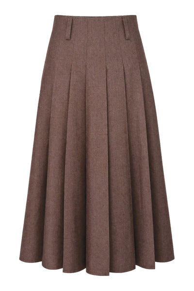 WaterlilyBBTuas skirt Dark brown - BBW5382 Thumbnail