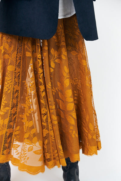 Collinsll Midi Skirt RUST - 26493-2035 Thumbnail