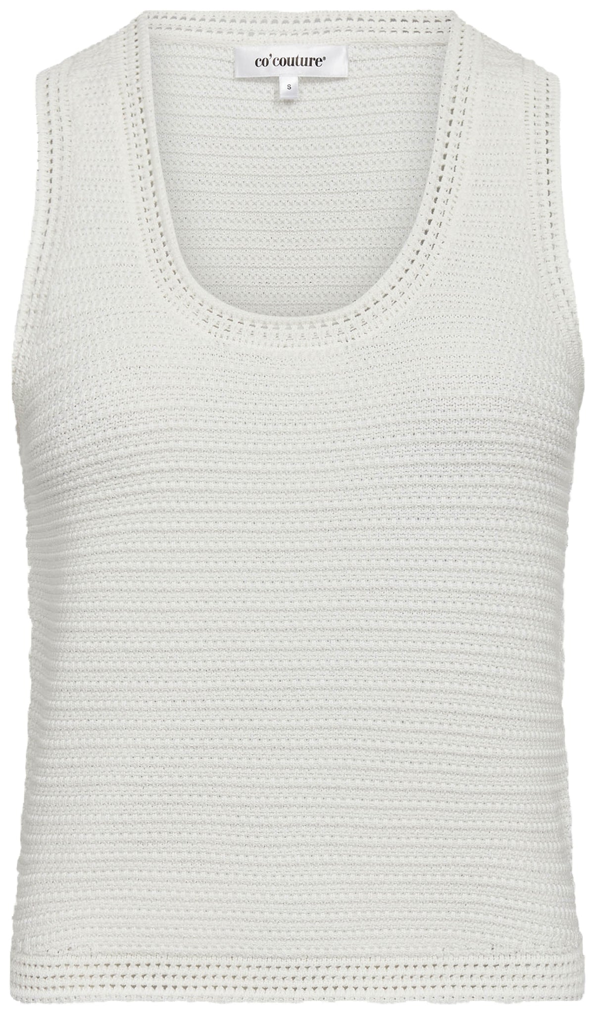 LueCC Knit Top 11-Off white - 42026