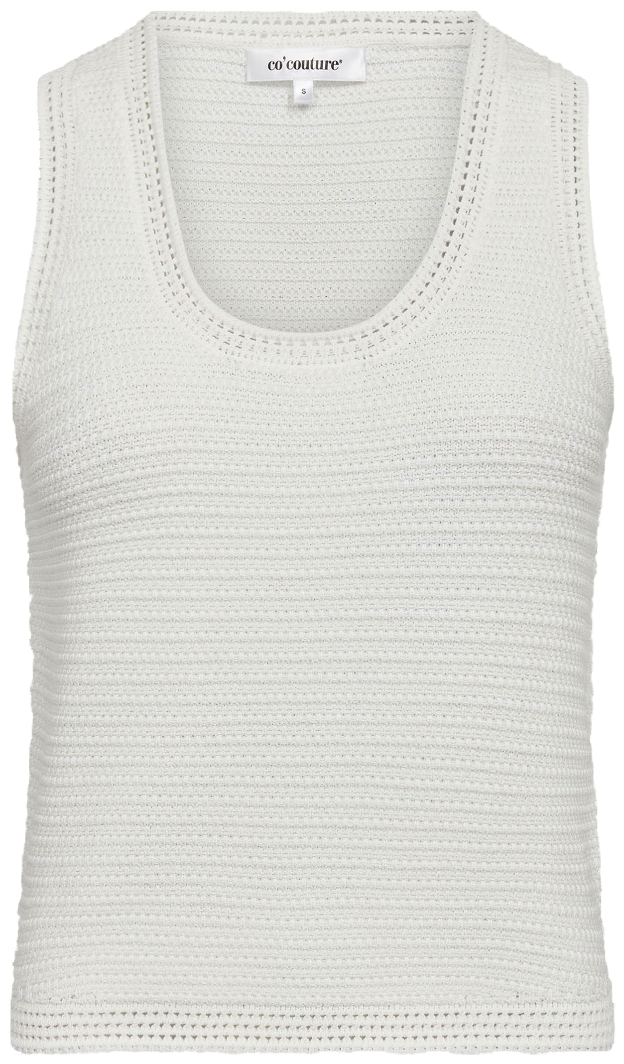 LueCC Knit Top 11-Off white - 42026