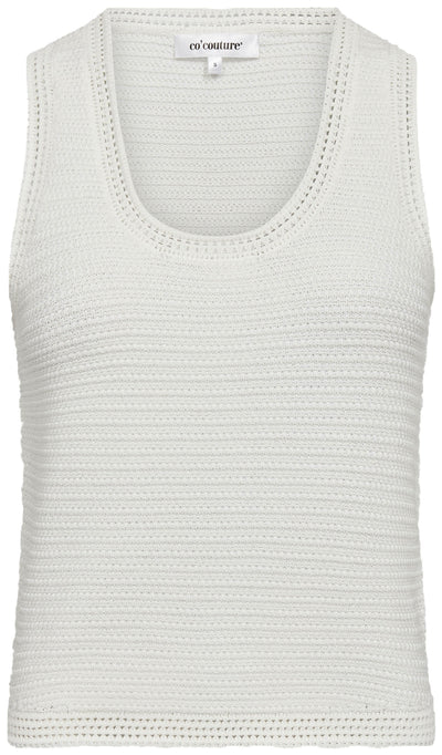 LueCC Knit Top 11-Off white - 42026 Thumbnail