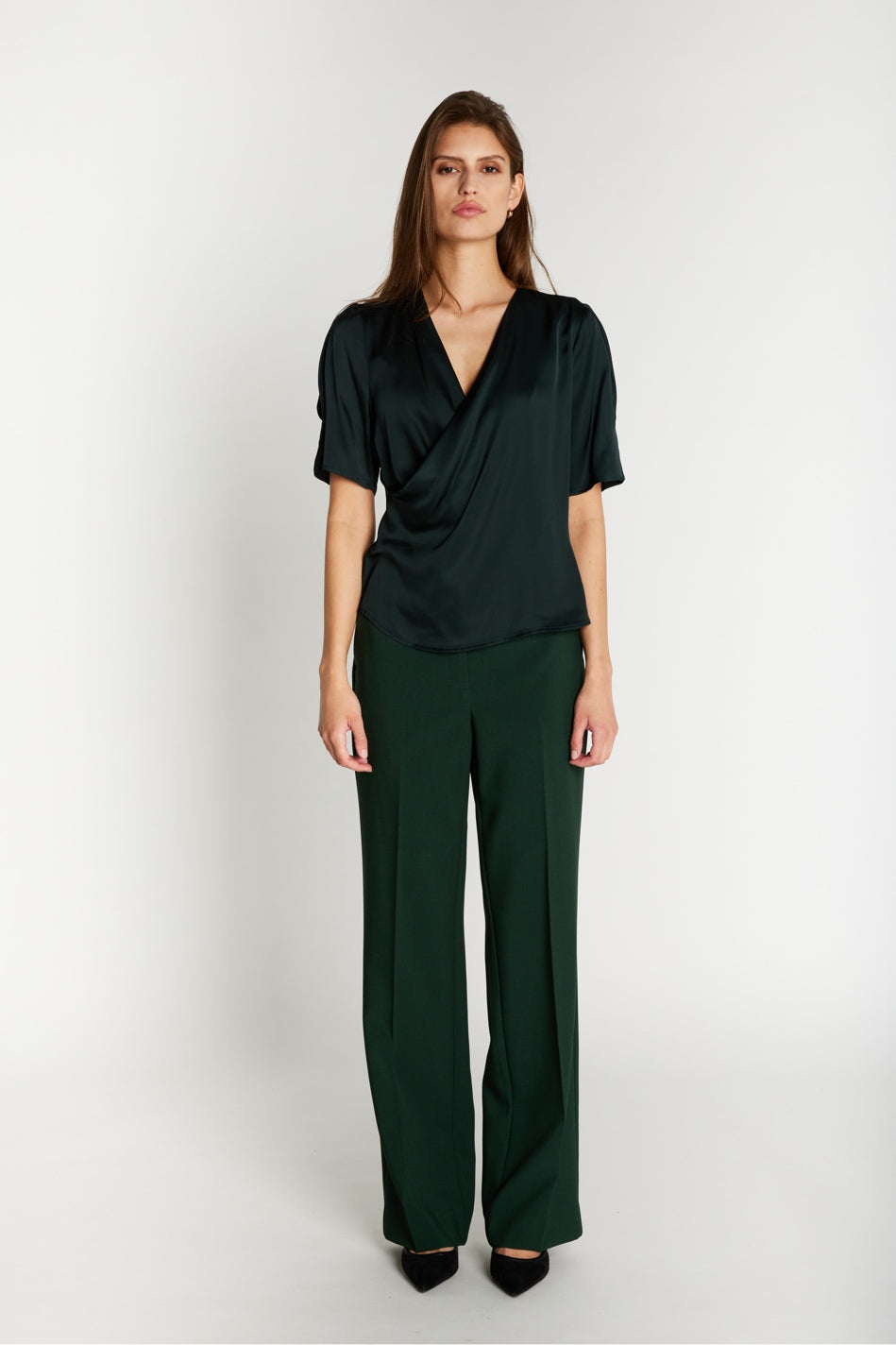 Cindysusbbeleza Pants Midnight Green - BBW4168